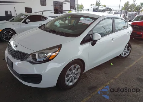2013 Kia Rio Lx from USA, damaged, VIN KNADM4A35D6211586
